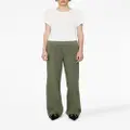 ANINE BING Koa slip-on straight trousers - Green
