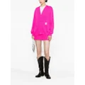 Dsquared2 two-tone wool-blend cardigan - Pink