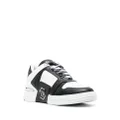 Philipp Plein logo-patch low-top sneakers - Black
