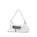 Dsquared2 Gothic leather shoulder bag - White