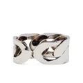 Alexander McQueen chain-link ring - Silver
