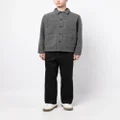 Universal Works buttoned shirt jacket - Grey