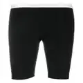 Dsquared2 logo-waistband stretch-cotton cycling shorts - Black