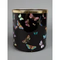 Fornasetti butterfly print wastepaper basket - Black
