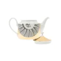 Fornasetti sun-print ceramic teapot - White