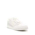 Emporio Armani logo-embellished tonal sneakers - White