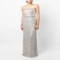 Jenny Packham Evalina sequin-embellished gown - Silver