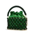 Rosantica Holli Nodi crystal-embellished bag - Green