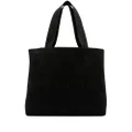 Moncler monogram-jacquard tote bag - Black