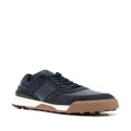 Tod's Cassetta leather panelled sneakers - Blue