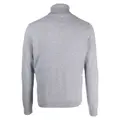 Cenere GB fine-knit roll-neck jumper - Grey