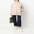 Herno hooded padded puffer jacket - Neutrals