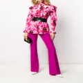 Alexander McQueen flared tailored trousers - Pink