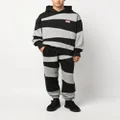 Kenzo panelled cotton hoodie - Black