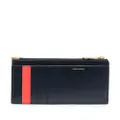 Paul Smith Swirl zipped leather wallet - Blue
