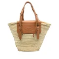 Tod's large interwoven tote bag - Neutrals