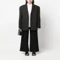 Lanvin wide-leg tailored trousers - Black