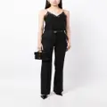 Nili Lotan high-waist wool tailored-cut trousers - Black