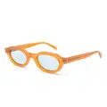 Retrosuperfuture Vostro round-frame sunglasses - Brown