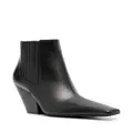 Casadei leather ankle boots - Black