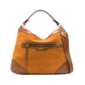 ISABEL MARANT suede-finish leather tote bag - Brown