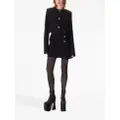 Nina Ricci wool-blend A-line mini skirt - Black