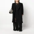 ISABEL MARANT Enarryli wool-blend long coat - Black