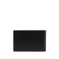 Moschino logo-print bi-fold leather wallet - Black