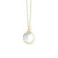 IPPOLITA 18kt yellow gold Rock Candy Mini Teardrop crystal necklace