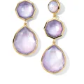 IPPOLITA 18kt yellow-gold Rock Candy Small Crazy 8s amethyst drop earrings