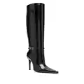 Saint Laurent Vendome 110mm buckled boots - Black