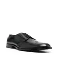 Tod's polished-finish lace-up brogues - Black