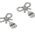 Jennifer Behr Bernie crystal-embellished drop earrings - Silver