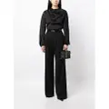 Nili Lotan Flavie box-pleat tailored trousers - Black