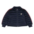 Moncler Enfant padded zip-up jacket - Blue