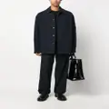 Jil Sander elasticated straight-leg trousers - Blue