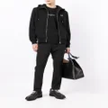 Fred Perry embroidered logo hoodie - Black