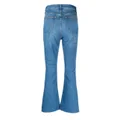 rag & bone Casey flared cropped jeans - Blue