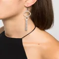 ISABEL MARANT Disco Ring earrings - Silver