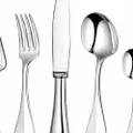Christofle Fidelio five-piece individual silver-plated place settings