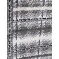 Thom Browne tartan-check wool scarf - Grey