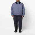 Mackintosh Teeming quilted coach jacket - Blue