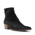 Alberto Fasciani 60mm suede leather boots - Black