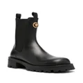 Versace Alia leather Chelsea boots - Black