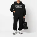 Versace logo-embroidered track pants - Black
