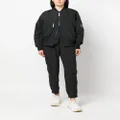 adidas by Stella McCartney x Stella McCartne logo-print lightweight jacket - Black