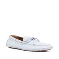 Bally leather boat loafers - Blue