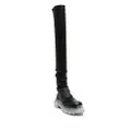 Rick Owens Luxor Bozo thigh-high boots - Black
