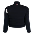 Thom Browne reversible knit-sleeve padded jacket - Blue