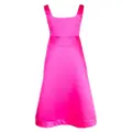 Cynthia Rowley satin high-low dress - Pink